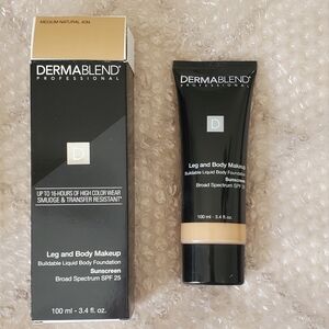 Dermablend leg and body makeup. Medium natural 40 N. 3.4 fl ounces